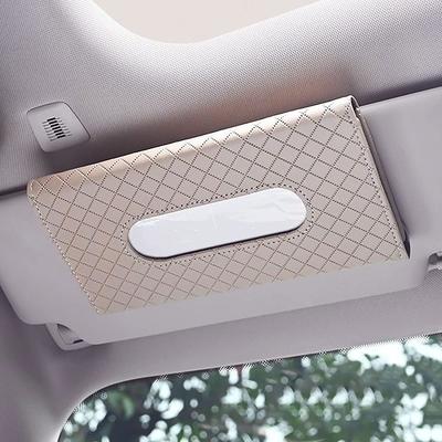 1Pcs Car Tissue Box Towel Sets Car Sun Visor Tissue Box Holder Auto Interior Storage Decoration for BMW Car Decor Accessories