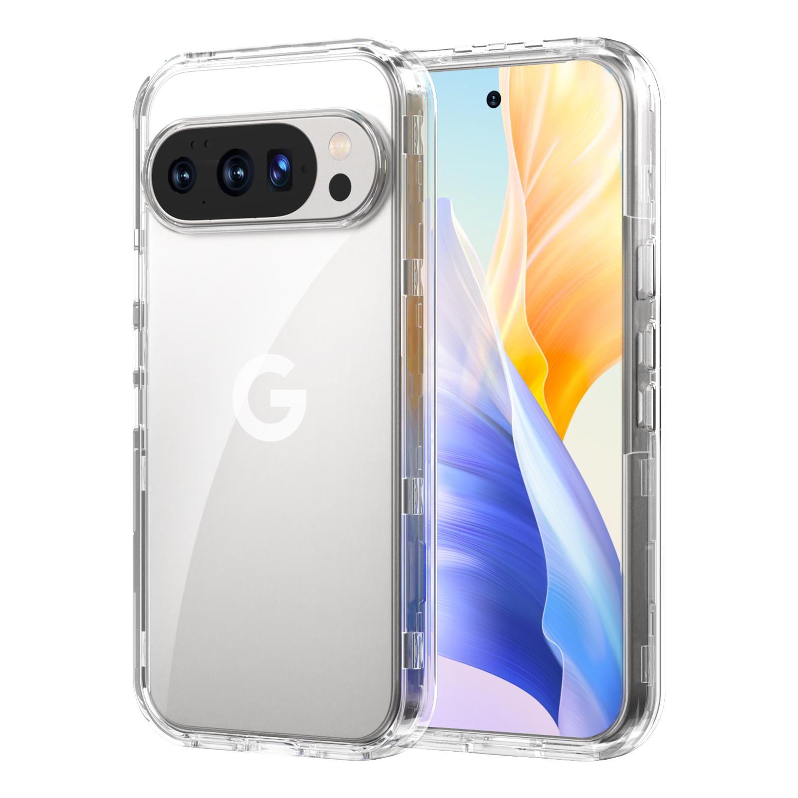 

GW03 For Google Pixel 10 Pro XL Case TPU + PC Phone Cover Dual Layer Shockproof E