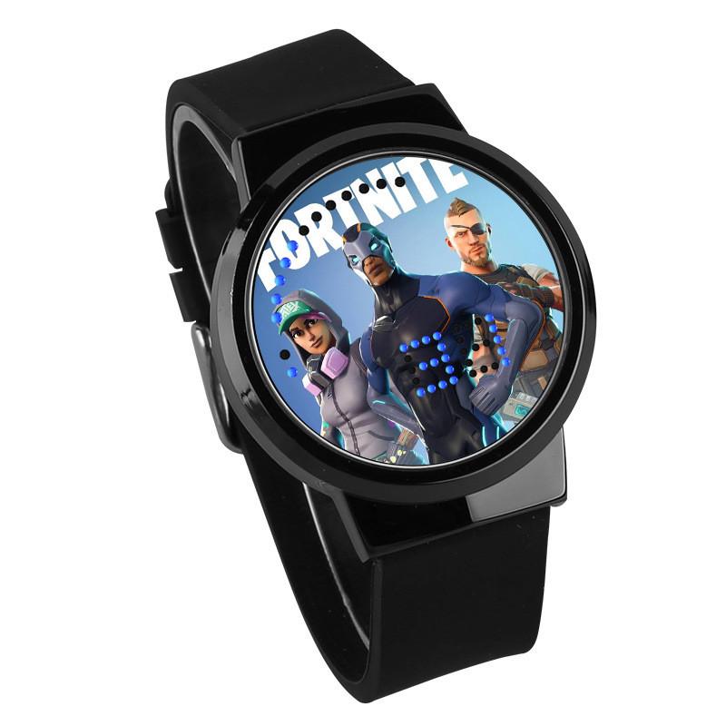 Hra Kompetitivní Střelba Světelný Dotykový LED Kreativní Elektronické Hodinky