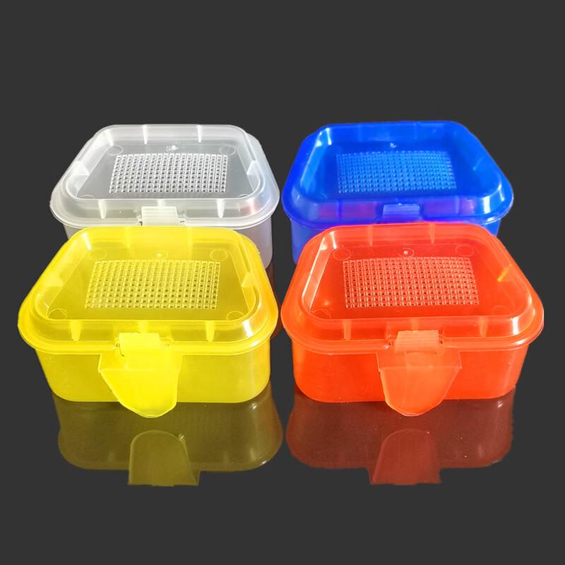 Transparent Fishing Bait Container - 7 Pack