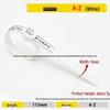 Standard Bracelet and Ring Size Measuring Tool with Magnifying Glass
