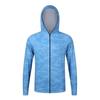 Men's Summer Breathable Camouflage Hooded Long Sleeve Sun Protection Fishing Shirt