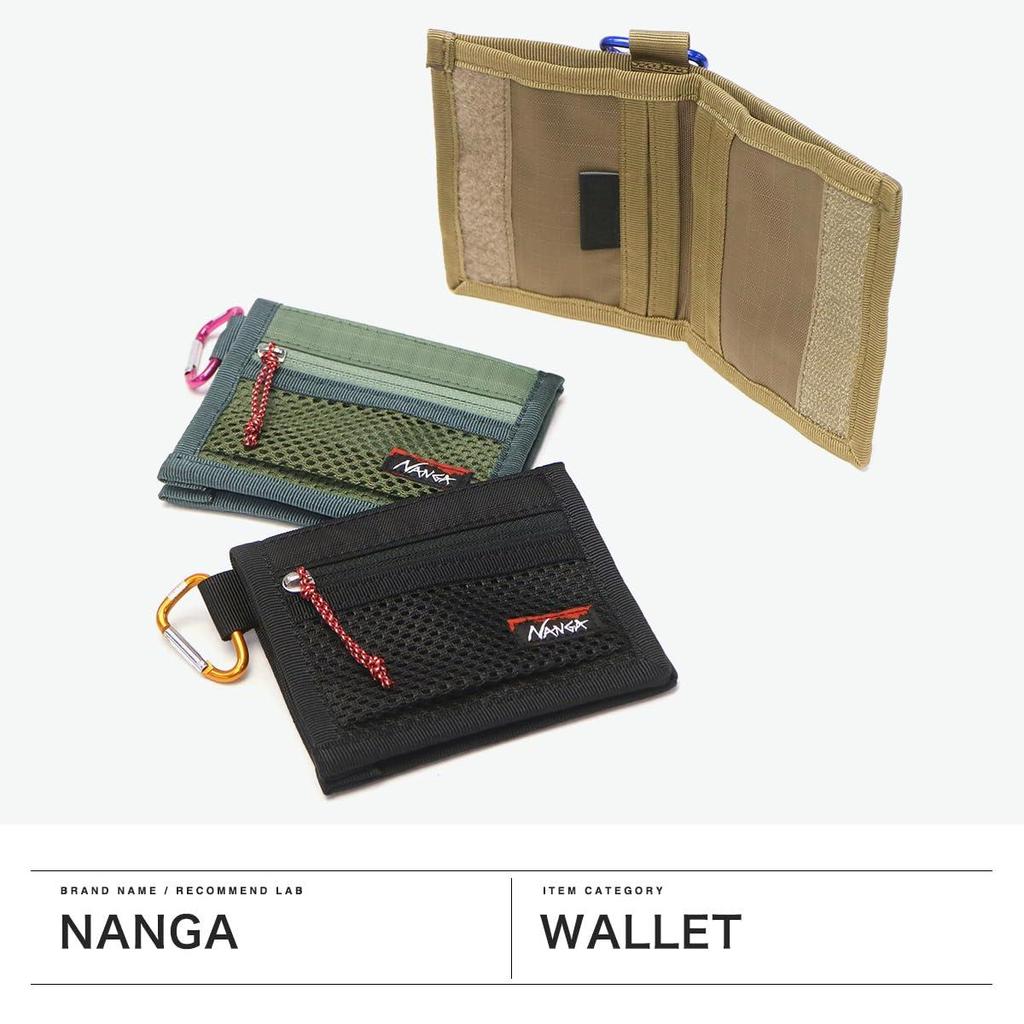 NANGA NANGASPEAKEASY COMPACT WALLET Mini Wallet Accessories Outdoor Casual Coin Card Bill Compact