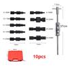 Bearing Extractor Removal Tool Kit 9/10PCS Slide Hammer Pilot Internal Bearing Puller Blind Hole Kit