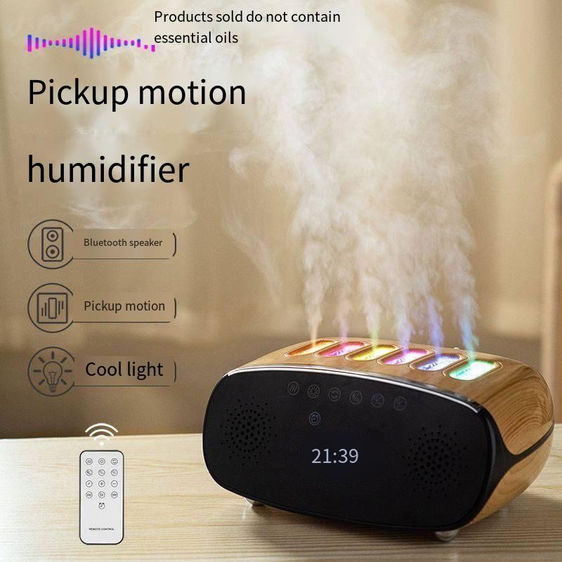 

Диффузор Bluetooth-управляемый музыкальный синхронизированный ароматерапевтический аппарат для дома ASPliance Flame Bedroom Долговечный каминный увлажнитель