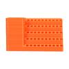 50 Slot Drill Bit Holder Wall Mount Workshop Storage Portable 1 4 Inch Hex Shank Bit Organizer