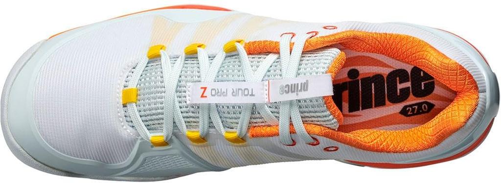 Prince TOUR PRO Z VII CG X DPSZC19 White X Orange Cm (White Orange) (349) 24.5