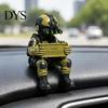 Special Forces Model Kits Tactical Soldier Desk Figurine, 3D Printed Hyper-Realistic Mini Military Decor, Modern Action Figures Front Toward