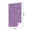 Wallpaper School Supplies Purple and Lavender, Purple Background 50x1000