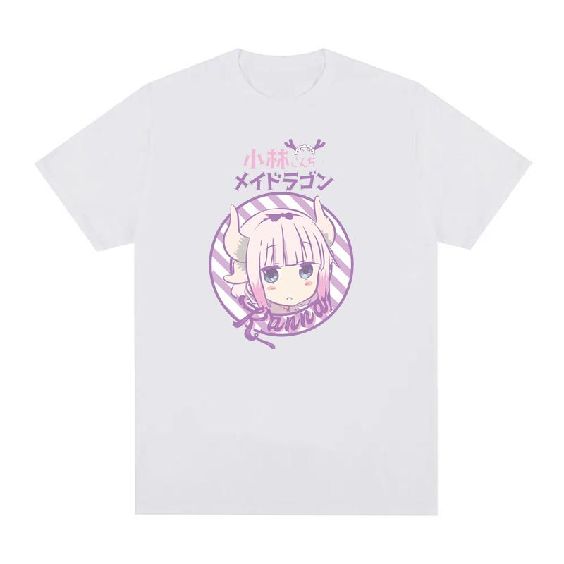 Miss Kobayashi Dragon Maid Kawaii Maidservant Tohru Funny Anime T Shirt Men Women Cotton Casual T Shirt O-Neck EU Size Tees