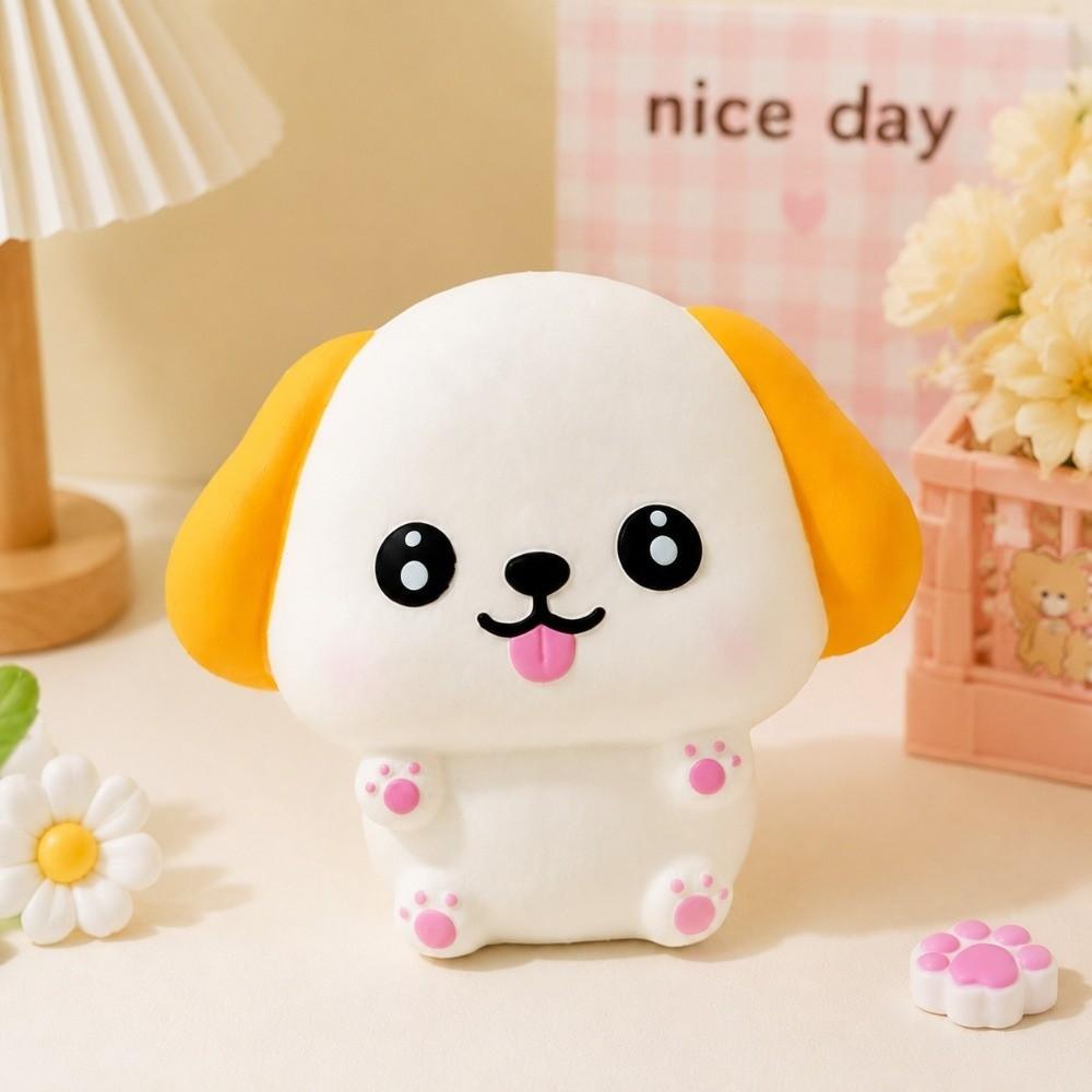 Super Soft Puppy Squishy Toy Slow Rebound Dog Squeezable Toy Pinch Toy Dog Fidget Toy Kids