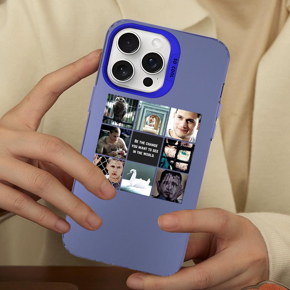 Prison Break Phone Case For IPhone 16 15 14 13 12 11 Pro Max X XR XSMAX 8 7 Plus Matte Shockproof Back Cover