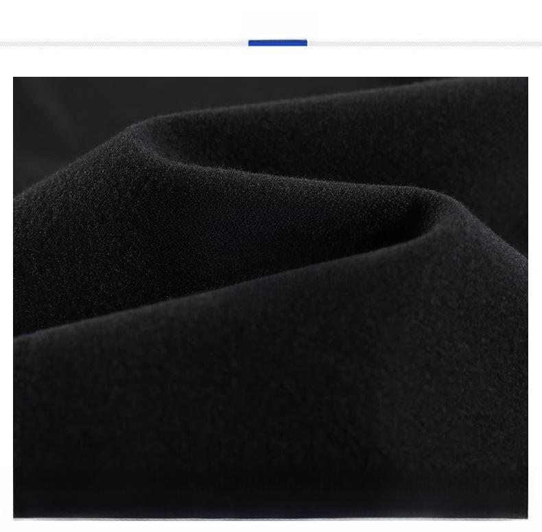 Dámské kožené jógové kalhoty s vysokým pasem a sametovou podšívkou na štíhlé postavy