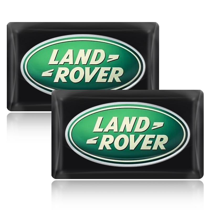 

Стайлинг автомобиля 3D Эпоксидные наклейки для украшения рулевого колеса и приборной панели автомобиля для Land Rover SVR Discovery Velar Defender Range Rover L322 L405 2pcs