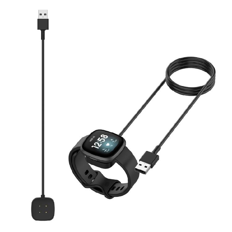 for Sense Versa 3 4 Watch USB Charger Magnetic Charging Dock Cable 3.3ft