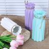 Simple Plastic Imitation Ceramic Vase Home Decoration Vase Decoration Crafts Hemp Rope Tied Solid Color Flower Arrangement Vase