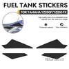 For  YAMAHA YZ250F 2019-2020 3D Rubber Tank Pad Black Anti Slip Motorcycle Gas Fuel Tank Protector Damping and Buffering