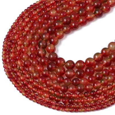 Watermelon Jade Stone Beads, 4-10mm Round Spacer Beads for DIY Necklace Bracelet
