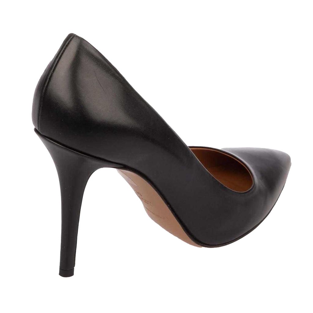 Emporio Armani Womens/Ladies Leather Stiletto Heel High Heels