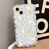 Broken flower rabbit for iPhone17promax mobile phone case Apple 14 fresh 12/13 new 16 airbag 15