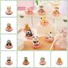Cartoon Good Luck Lotus Ornament Buddha Style Capybara Model Figure Lotus Pig Car Ornaments  Office