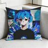 Sally Face Sal Fisher Gothic Horror Square DoubleSided Printed Pillow Case Bedroom Bedside Pillow Sofa Cushion Cover Gift