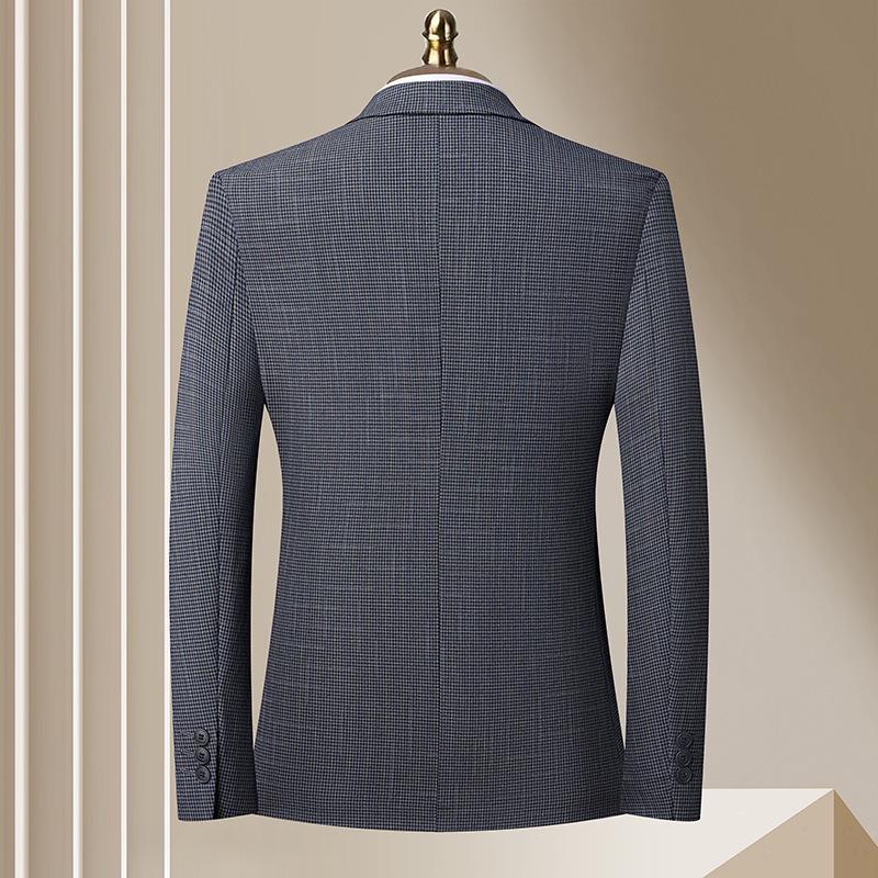 2026 Spring/Autumn Men's Stylish Single-Breasted Business Casual Slim Fit Suit Jacket