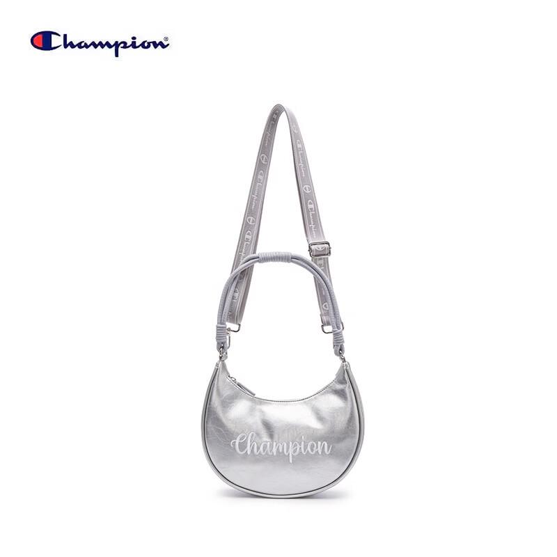 Champion Crescent Shoulder Bag серебряный