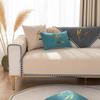 Luxury Chenille Non-slip Sofa Cushion Modern Simple Solid Color Sofa Cover Four Seasons Universal Blanket Cover Anti Cat Scratch