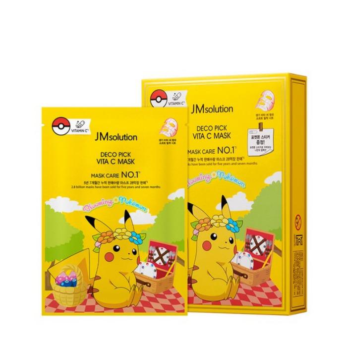 

JM Solution Pikachu Vitamin C Brightening Sheet Masks 10pk 10sheets