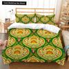 Bohemian Floral King Queen Duvet Cover Boho Mandala Cashew Flowers Bedding Set Exotic Tribe Style 2/3pcs Polyester Quilt Cover