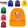 Rainbow Friends Knitted Cap Printed Elastic Hat Warm Kids Adult Xmas Gift