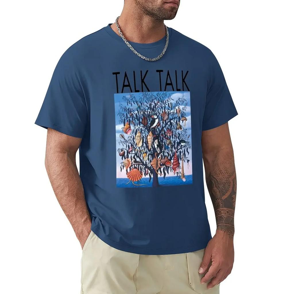 Schwergewichte Tops schnelltrocknendes Designer T-Shirt Herren Talk Talk Spirit Of Eden T-Shirt Herrenbekleidung Harajuku übergroß