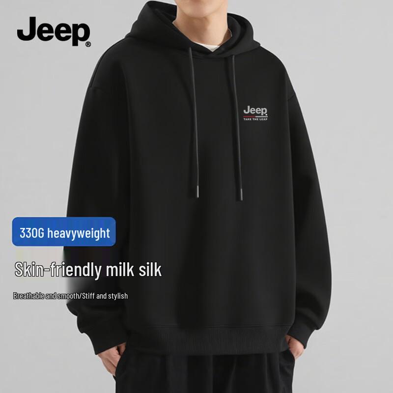 JEEP Men s Versatile Hooded Sweatshirt M
