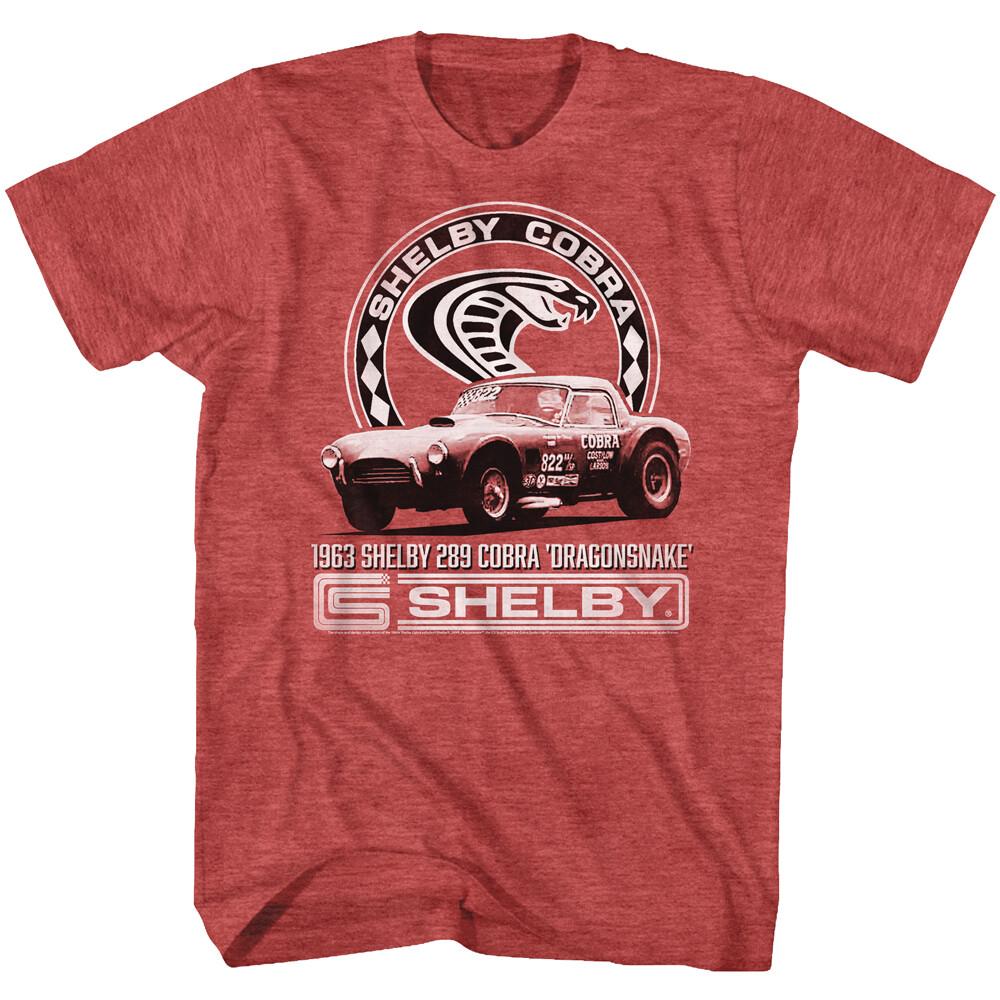Carroll Shelby American Muscle 1963 Shelby 289 Cobra Dragonsnake Men T Shirt S