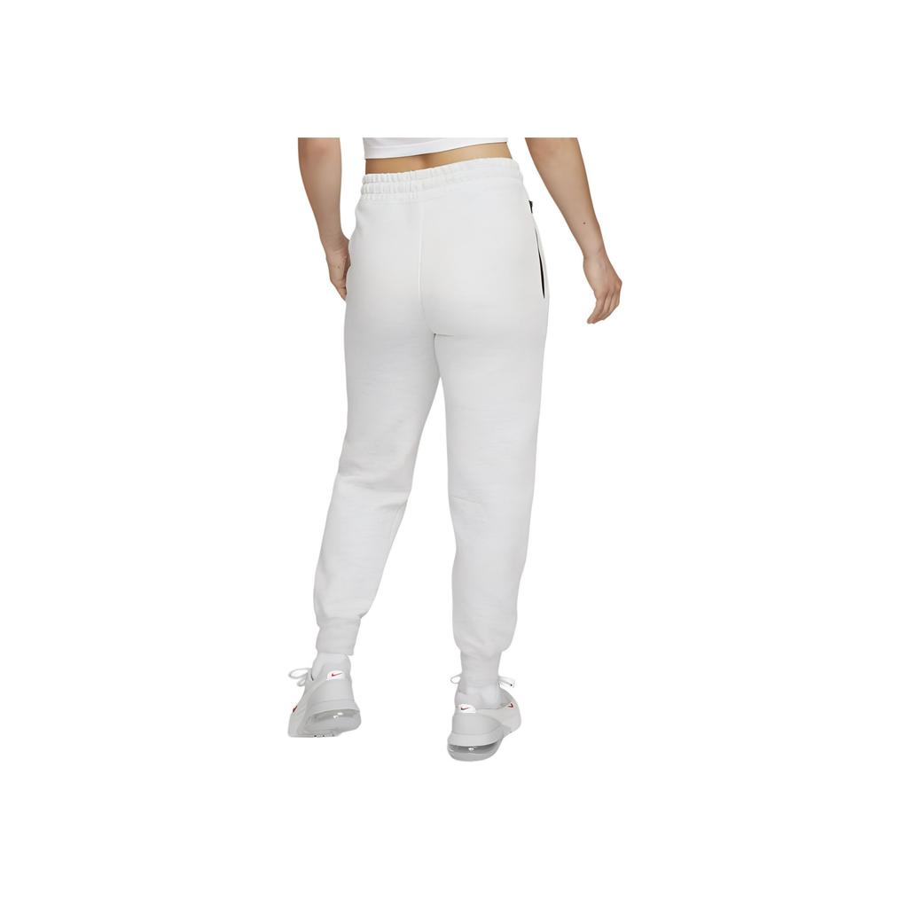 Nike Slim Fit Drawstring Joggers Women Bottoms White FB8331-013