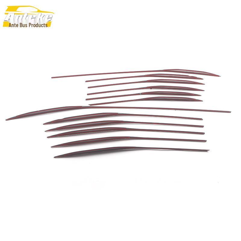 Highlander Crown Front Lower Grille Trim, Stainless Steel Bumper Lip, 21 Model.