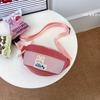 Japanese Cute Breast Bag Female Style Large Capacity Casual Versatile Student Messenger Bag Fashion Sports Cycling Fanny Pack