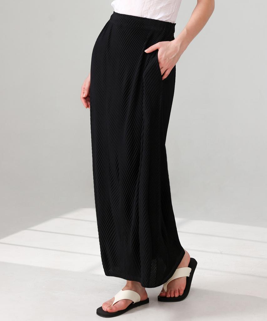 Pleats Mood Rune Pleats Long Skirt