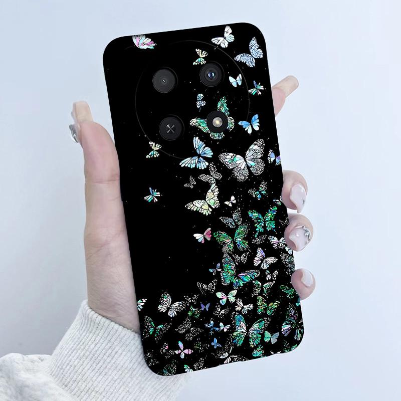 For Huawei Nova 12i Case Flower Girl Design Soft Silicone Phone Case for Huawei Nova12i 12 i 4G CTR-L81 L91 Nova 13i Cover Capa