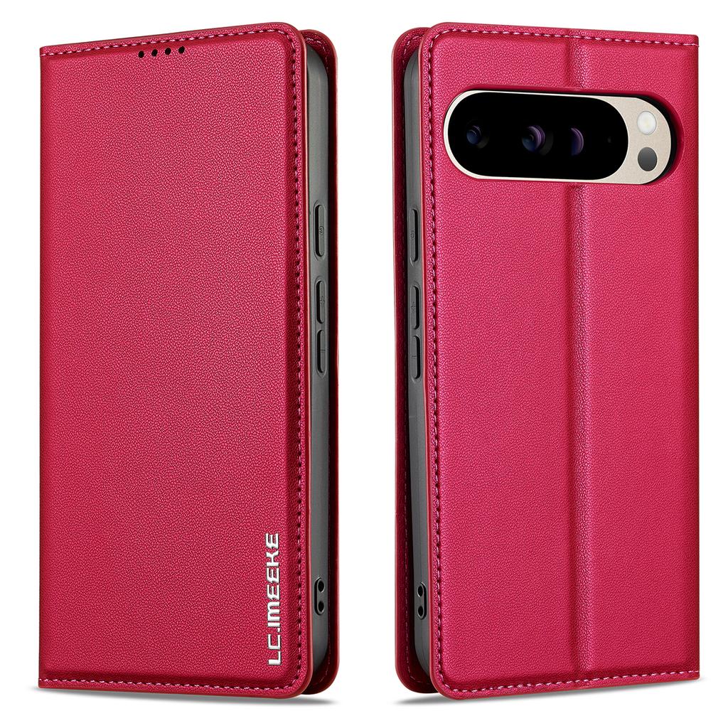 LC.IMEEKE L1 Series for Google Pixel 10/Pixel 10 Pro Case PU Leather Wallet Stand Protective Phone Cover
