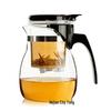 Heat-Resistant Borosilicate Glass Teapot with Removable Filter and Infuser