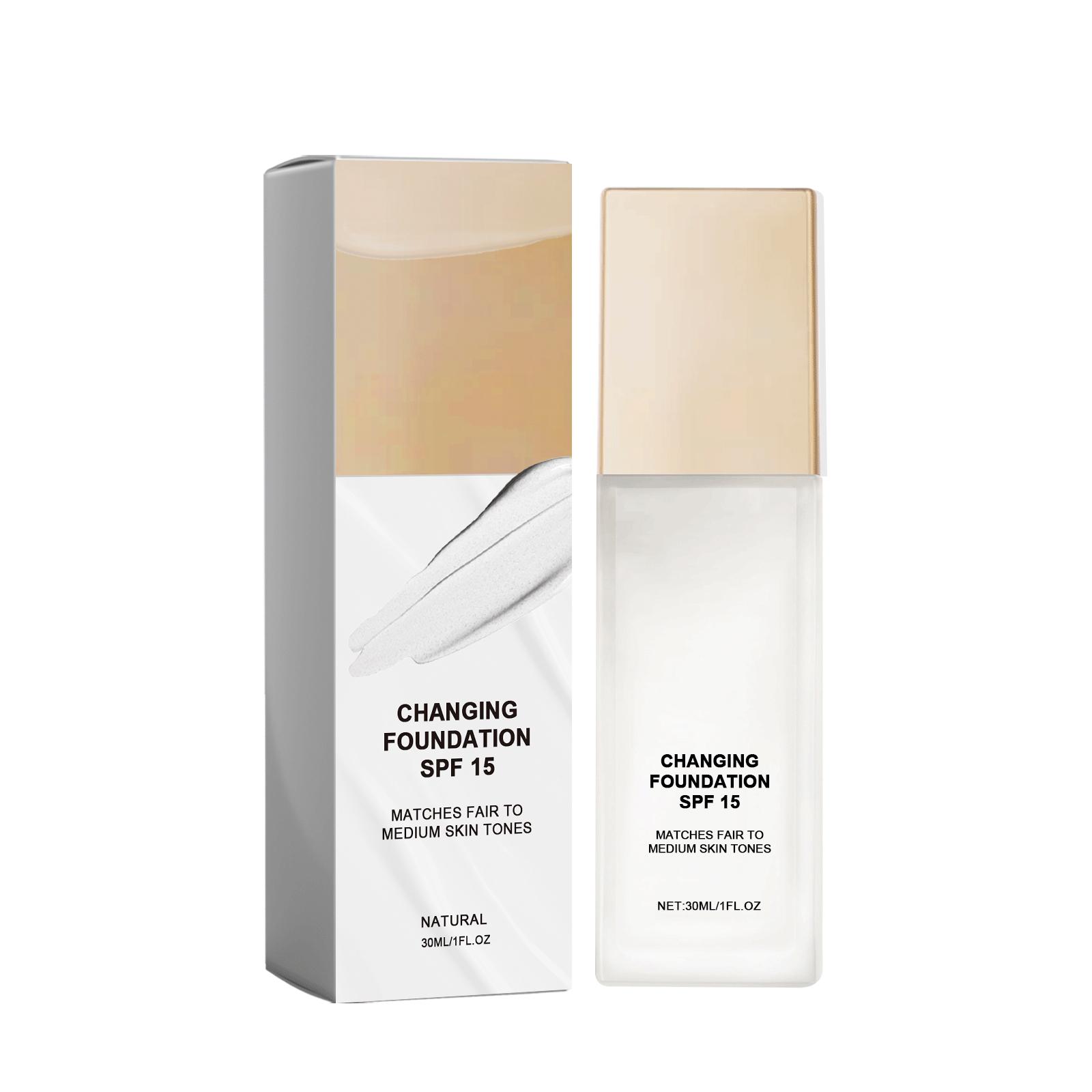 Color-Changing Moisturizing Foundation Natural Color Natural Color