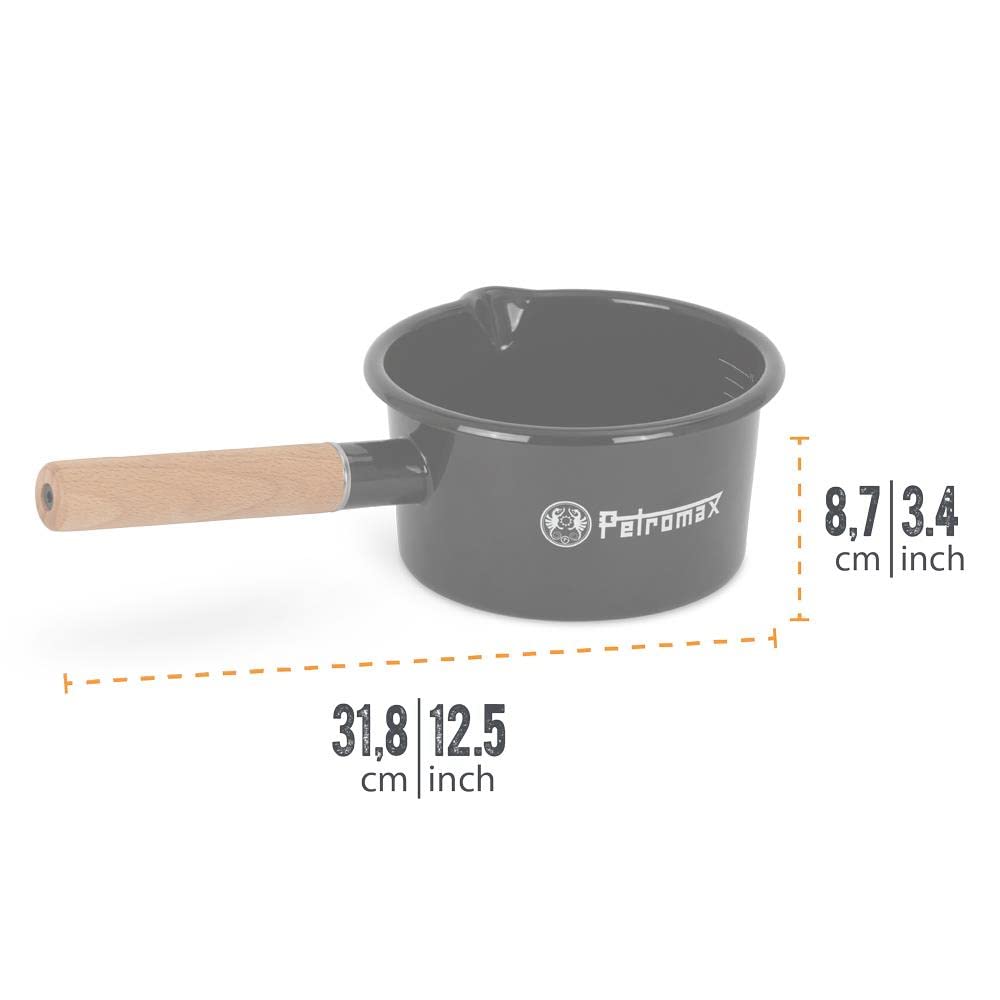 PETROMAX Outdoor Camping Kitchen Tableware Enamel Pan 1 13910