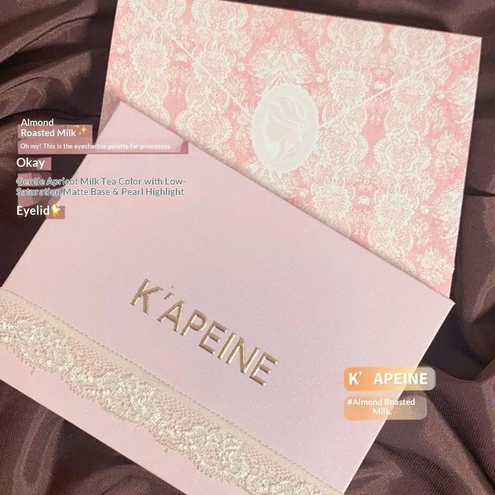 Capel Lace Eyeshadow Pearlescent Matte Blush Highlight Grooming Aegyo Saliva Integrated Crispy Rice Liquid Eyeshadow Disc