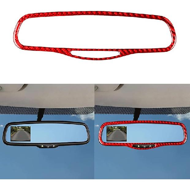 Real Premium Soft Carbon Fiber Interior Accessories Sticker Compatible with Chrysler 300 300C 2005 2006 2007 Car co 2006 Pilot Side Glove Box Storage
