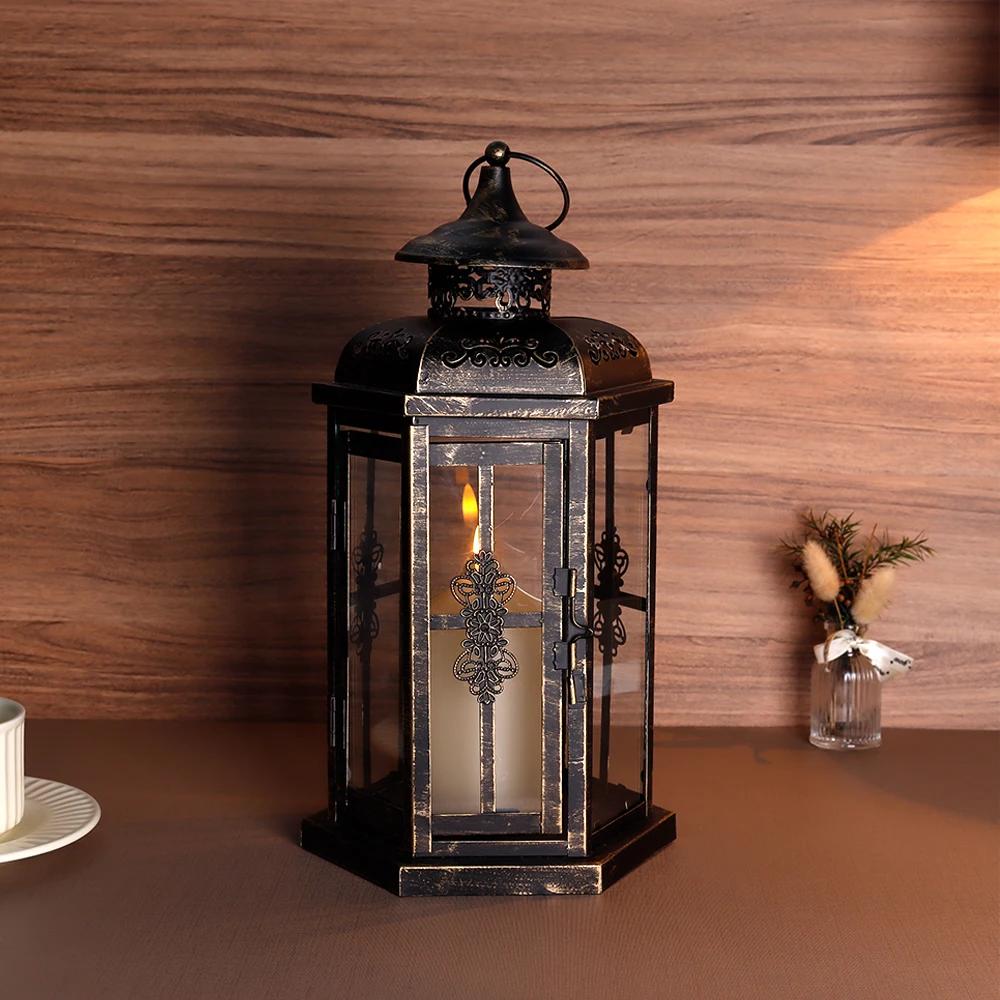 Vintage Severské Svícnové Lucerny Kovové Závěsné Lucerny Železné Lucerny Dekorativní Lucerny Domácí Dekorace Dekorace Svatby