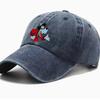 Wolf Granny Baseball Hat Sun Cartoon Cartoon Tv Animation Washed Hip Hop Hat Men And Women Street Wearing Baseball Hats