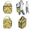 Orla Kiely Insulated Lunch Tote Bag Portable Leaf Colorful Food Box Reusable Thermal Cooler Bento Box School