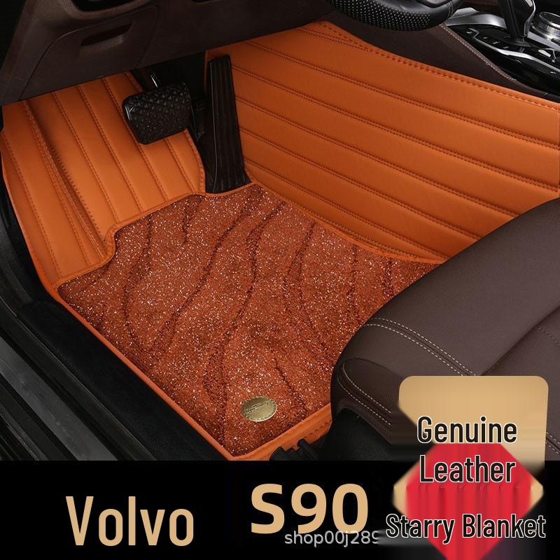 Custom Floor Mats for Volvo S90 - Carpet Style, Compatible with 2023, 2021 & 2019 Models